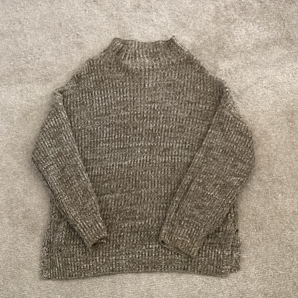 Cupcakes & Cashmere Tan Knit Sweater - Picture 3 of 5